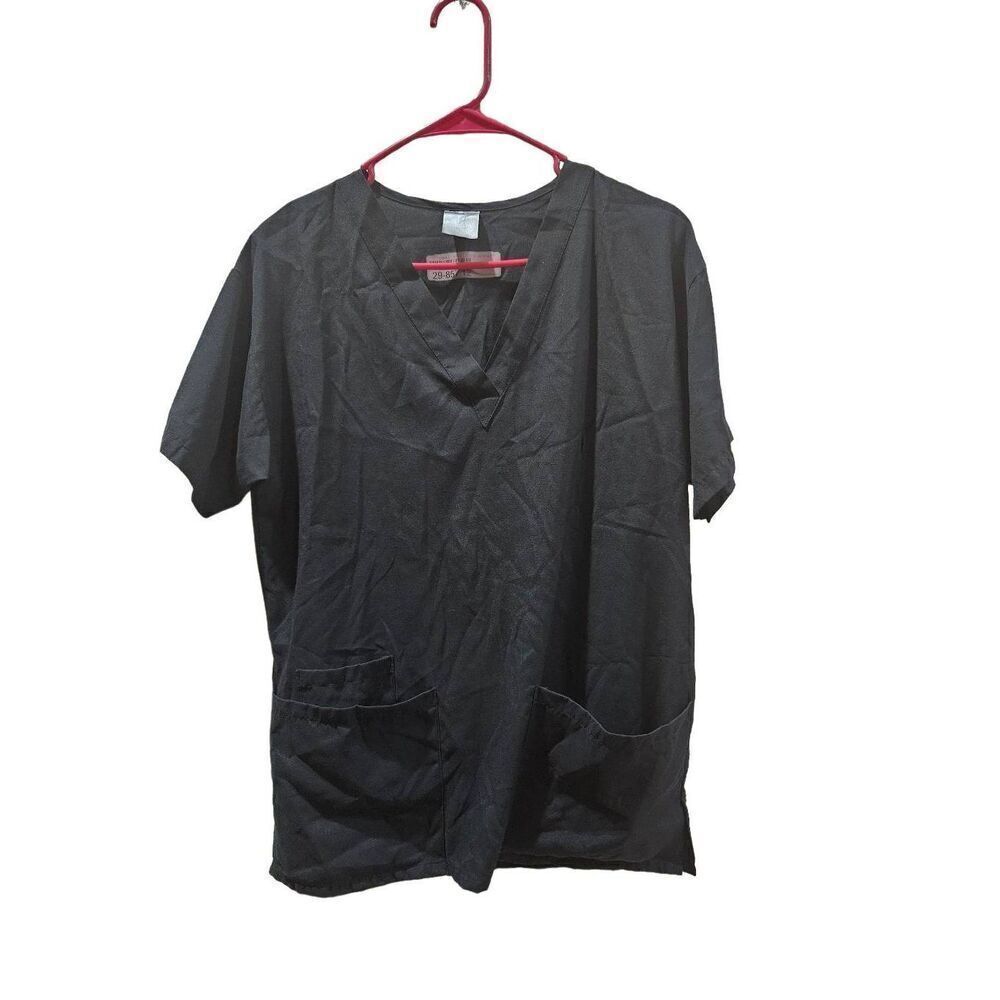 Medline S Scrub Top black
